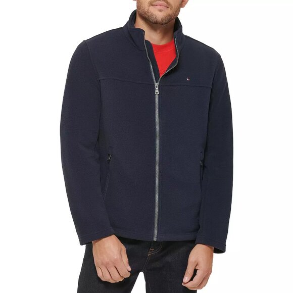 Men's Tommy Hilfiger Fleece Jacket - Picture 1 of 5